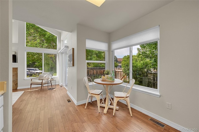 1229 James Cir Unit 1, Lafayette, CO 80026 - dining room with plenty of natural light and light wood finished floors