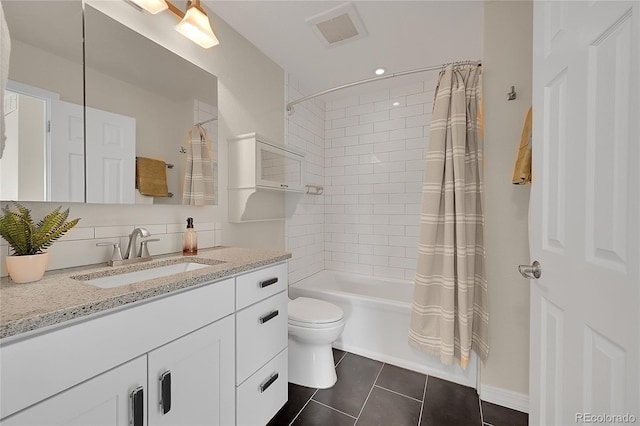 1229 James Cir Unit 1, Lafayette, CO 80026 - full bath with vanity, shower / bath combination with curtain, tile patterned flooring, and recessed lighting