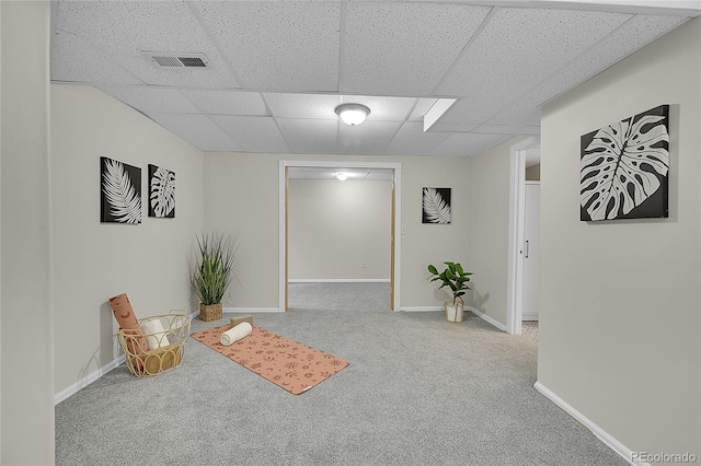 1229 James Cir Unit 1, Lafayette, CO 80026 - unfurnished room featuring carpet and a drop ceiling