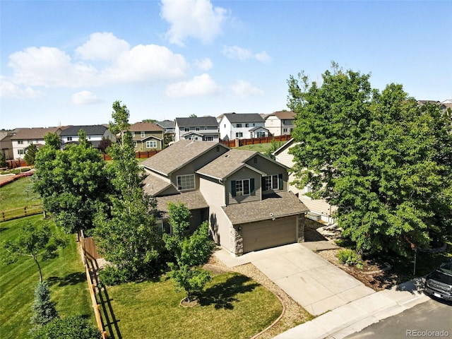 22501 E Belleview Pl, Aurora, CO 80015 - aerial perspective of suburban area