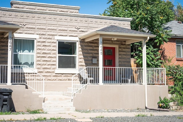 2645 W 24th Ave, Denver, CO 80211 - view of front of property with a porch