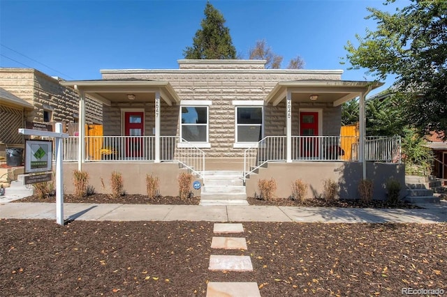 2645 W 24th Ave, Denver, CO 80211 - view of front of property with covered porch