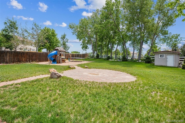 20338 E 48th Dr, Denver, CO 80249 - view of yard featuring a playground