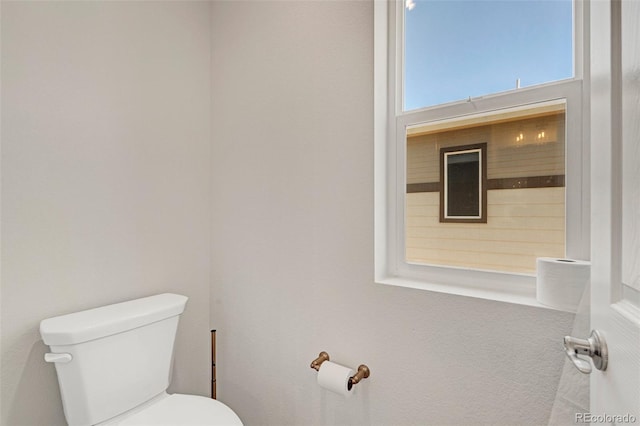 bathroom with toilet