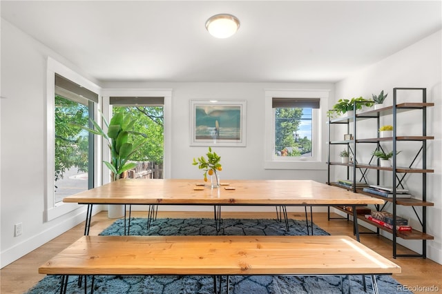 4501 Zenobia St, Denver, CO 80212 - home office with healthy amount of natural light and light wood-type flooring