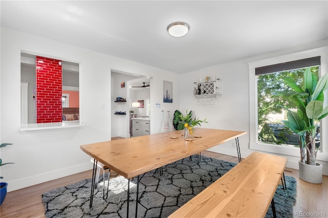 4501 Zenobia St, Denver, CO 80212 - dining space with wood finished floors