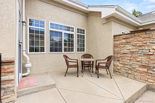 view of patio / terrace with outdoor dining space