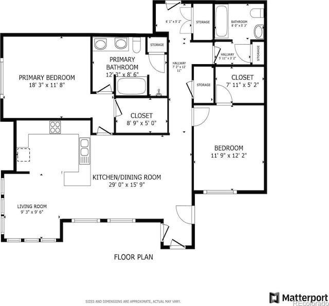 9637 E 5th Ave Unit 101, Denver, CO 80230 - view of property floor plan