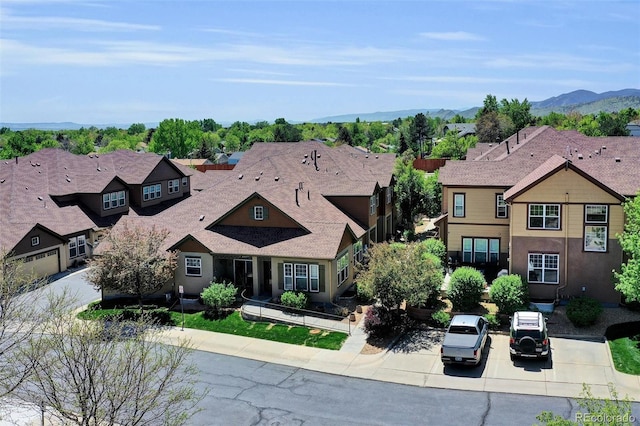 view of front facade featuring a residential view