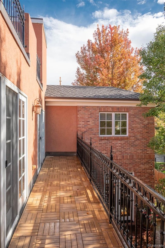 445 Madison St N, Denver, CO 80206 - view of wooden deck
