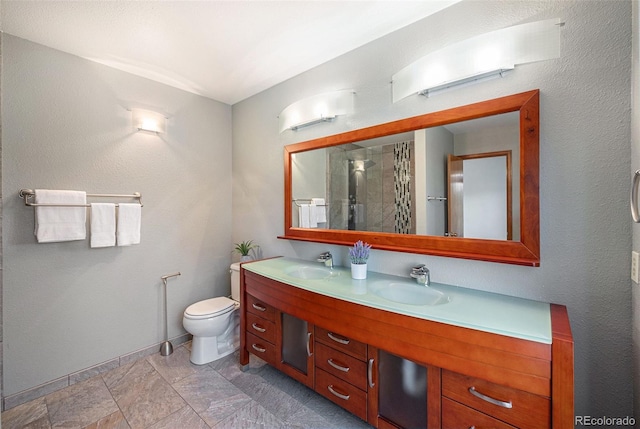 8753 W Cornell Ave Unit 12-1, Denver, CO 80227 - bathroom featuring double vanity and a shower with shower curtain