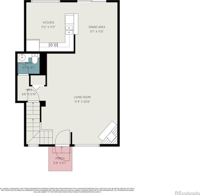 8753 W Cornell Ave Unit 12-1, Denver, CO 80227 - view of room layout