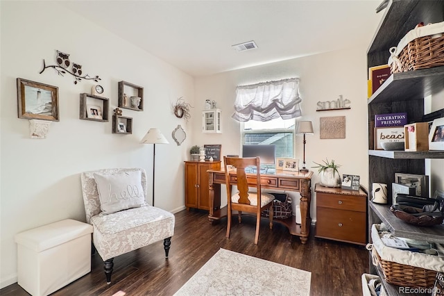5843 Ceylon St, Denver, CO 80249 - office space featuring wood finished floors and baseboards