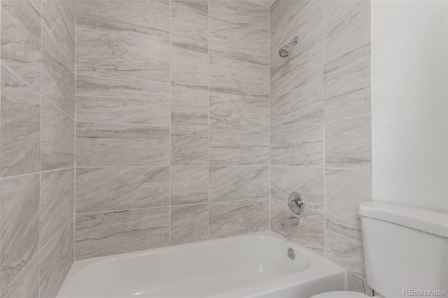 3281 S Estes St, Lakewood, CO 80227 - bathroom with toilet and shower / washtub combination