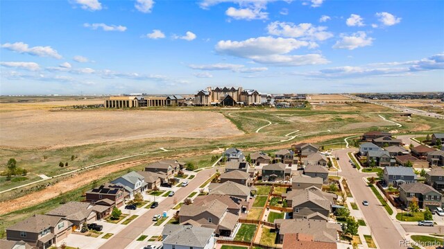 19131 E 65th Ave, Denver, CO 80249 - aerial overview of property's location with nearby suburban area