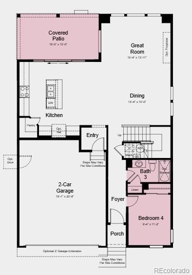 16897 W 92nd Dr, Arvada, CO 80007 - view of floor plan / room layout