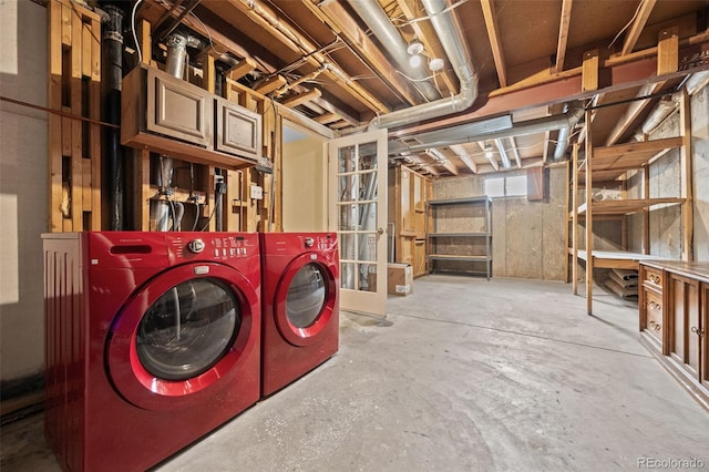 2380 W Baltic Pl, Englewood, CO 80110 - below grade area with washer and dryer