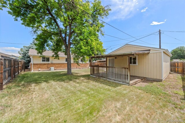 2380 W Baltic Pl, Englewood, CO 80110 - view of fenced backyard