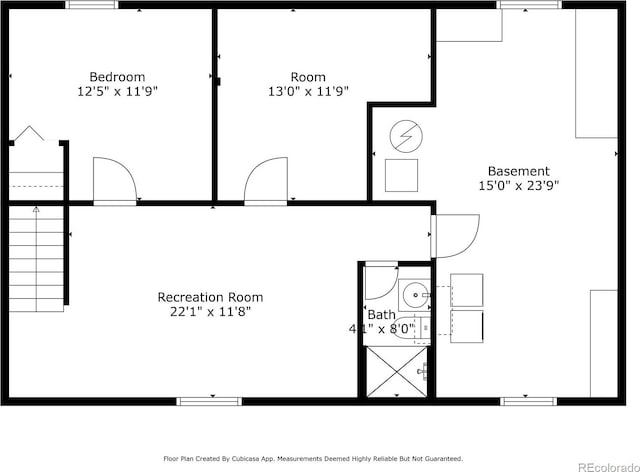 2380 W Baltic Pl, Englewood, CO 80110 - view of floor plan / room layout