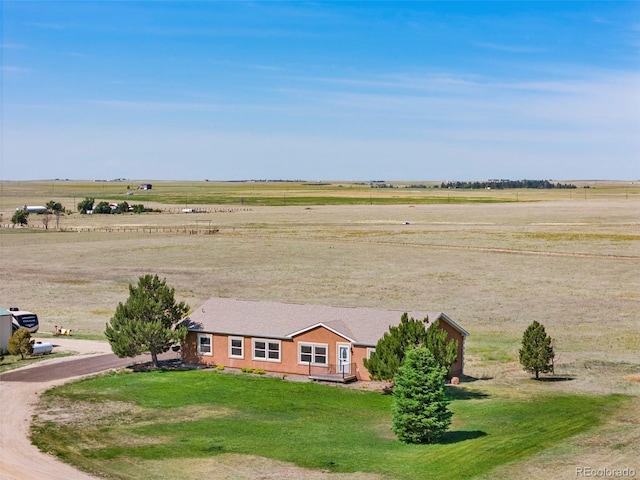 39245 Big Springs Rd, Rush, CO 80833 - drone / aerial view featuring a rural view