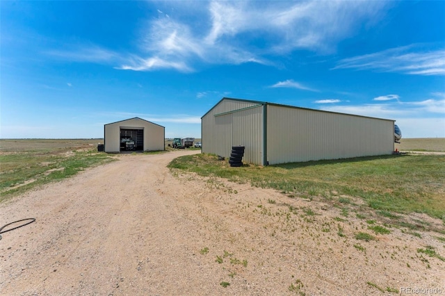 39245 Big Springs Rd, Rush, CO 80833 - view of pole building with dirt driveway