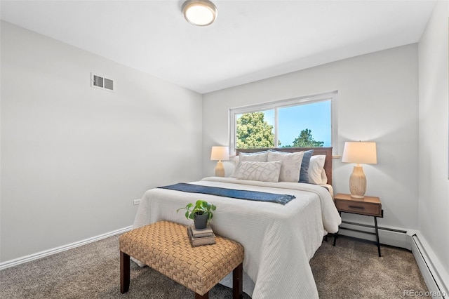 12820 Willow Ln Unit 9, Golden, CO 80401 - carpeted bedroom with baseboard heating