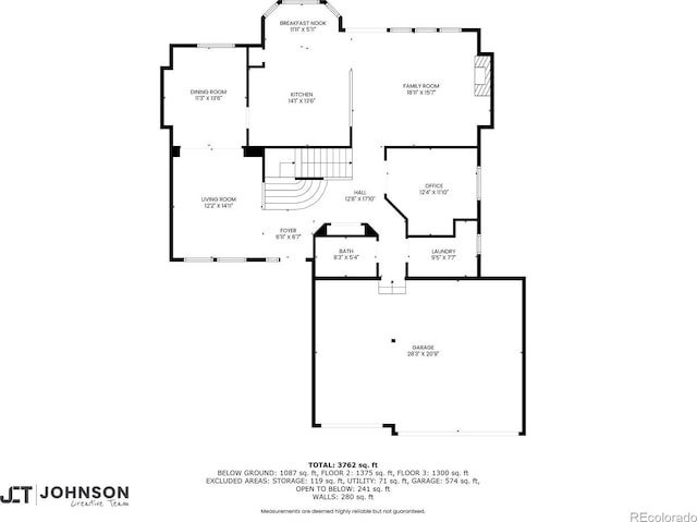 22428 Quail Run Ln, Parker, CO 80138 - property floor plan