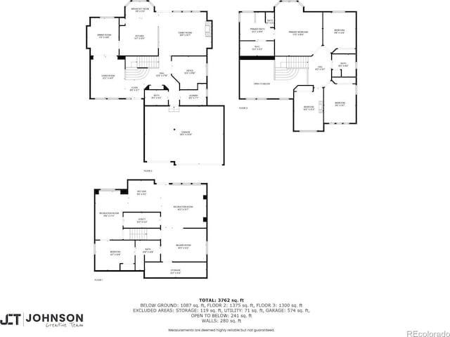 22428 Quail Run Ln, Parker, CO 80138 - home floor plan