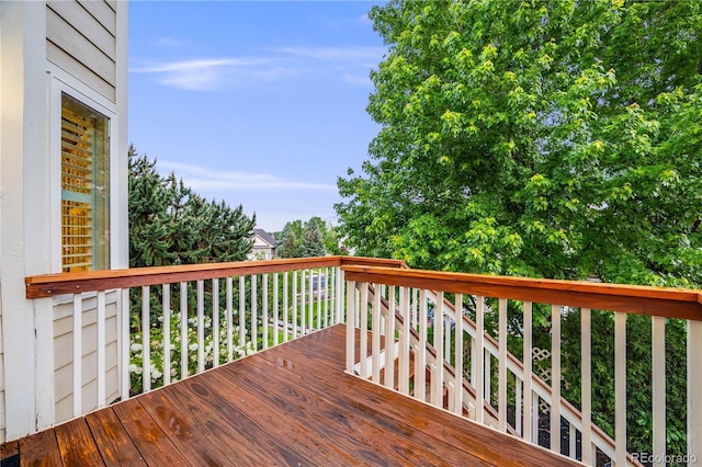 22428 Quail Run Ln, Parker, CO 80138 - view of wooden deck
