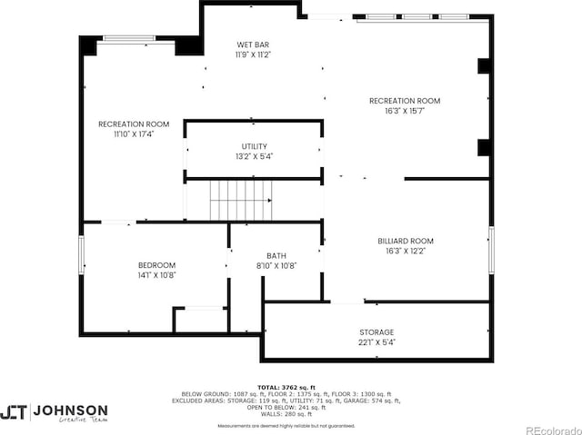 22428 Quail Run Ln, Parker, CO 80138 - floor plan / room layout