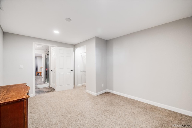 22428 Quail Run Ln, Parker, CO 80138 - carpeted spare room featuring baseboards and recessed lighting