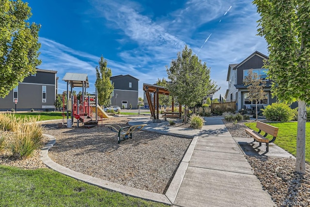 view of community play area