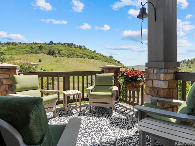 6268 Dakota Ridge Dr, Littleton, CO 80125 - view of deck