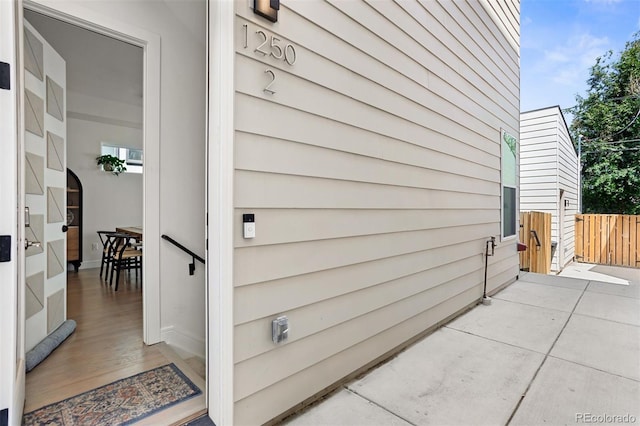 1250 W Osceola St Unit 2, Denver, CO 80204 - property entrance with a patio