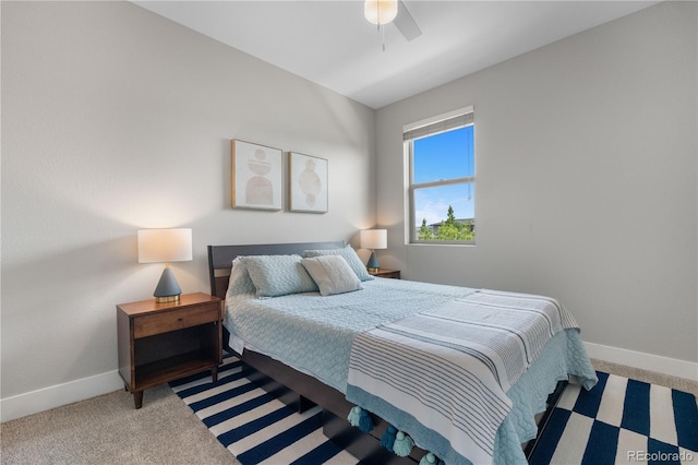 5046 Uinta St, Denver, CO 80238 - carpeted bedroom featuring baseboards and ceiling fan