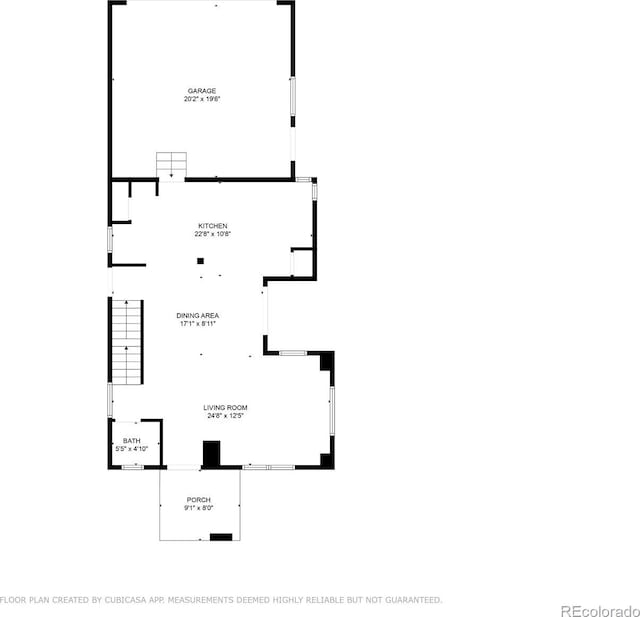 5046 Uinta St, Denver, CO 80238 - view of home floor plan