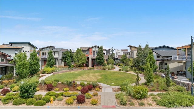 5046 Uinta St, Denver, CO 80238 - view of home's community featuring a residential view and a lawn