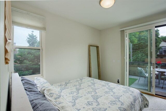 2138 N Glenarm Pl, Denver, CO 80205 - bedroom featuring access to exterior