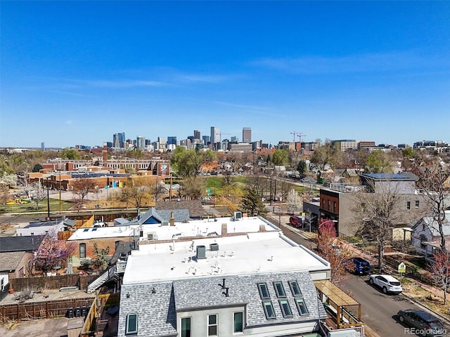 117 Elati St Unit 1, Denver, CO 80223 - aerial view of city skyline
