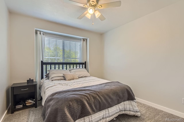 10155 Silver Maple Cir, Highlands Ranch, CO 80129 - carpeted bedroom featuring baseboards and a ceiling fan