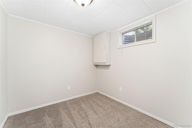 3082 S Laredo Cir, Aurora, CO 80013 - spare room with carpet flooring and crown molding