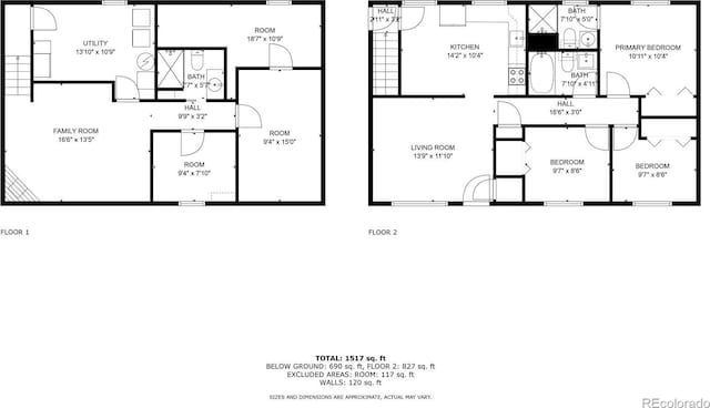 3082 S Laredo Cir, Aurora, CO 80013 - view of floor plan / room layout