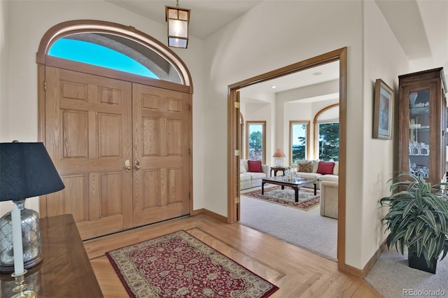 6240 Wilson Rd, Colorado Springs, CO 80919 - foyer entrance featuring baseboards