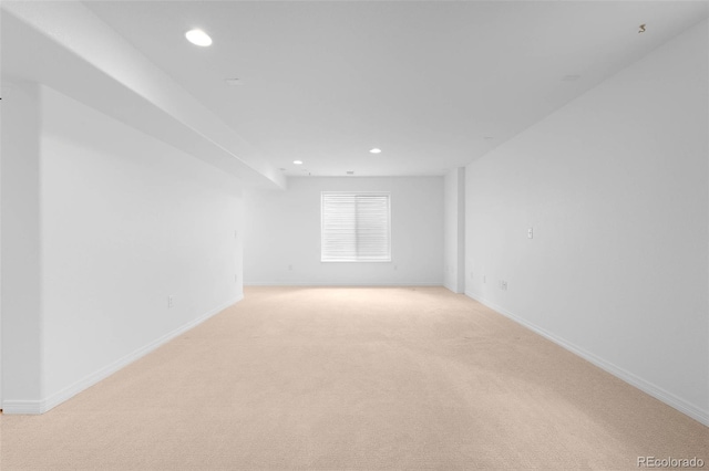 6658 S Shawnee Ct, Aurora, CO 80016 - empty room featuring light colored carpet and recessed lighting
