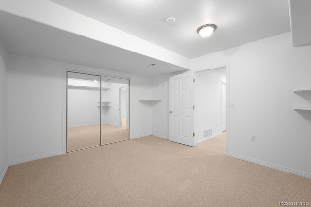 6658 S Shawnee Ct, Aurora, CO 80016 - unfurnished bedroom with carpet floors and a closet