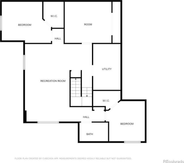 6658 S Shawnee Ct, Aurora, CO 80016 - view of property floor plan
