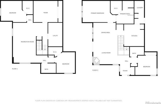 6658 S Shawnee Ct, Aurora, CO 80016 - view of floor plan / room layout