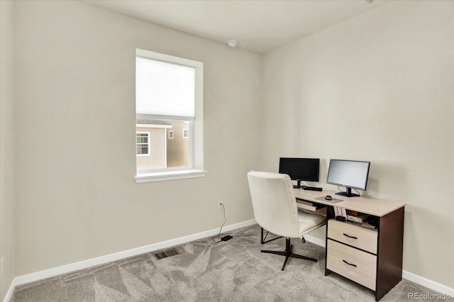 11205 W 53rd Ln, Arvada, CO 80002 - home office featuring baseboards and light colored carpet