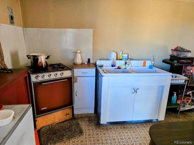 view of laundry area