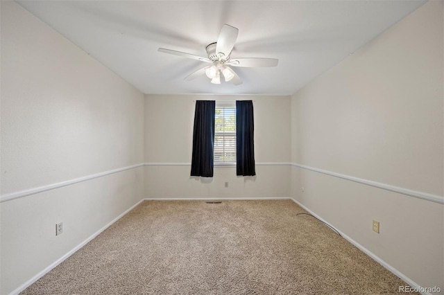5808 E Hinsdale Pl, Centennial, CO 80112 - carpeted empty room featuring a ceiling fan and baseboards